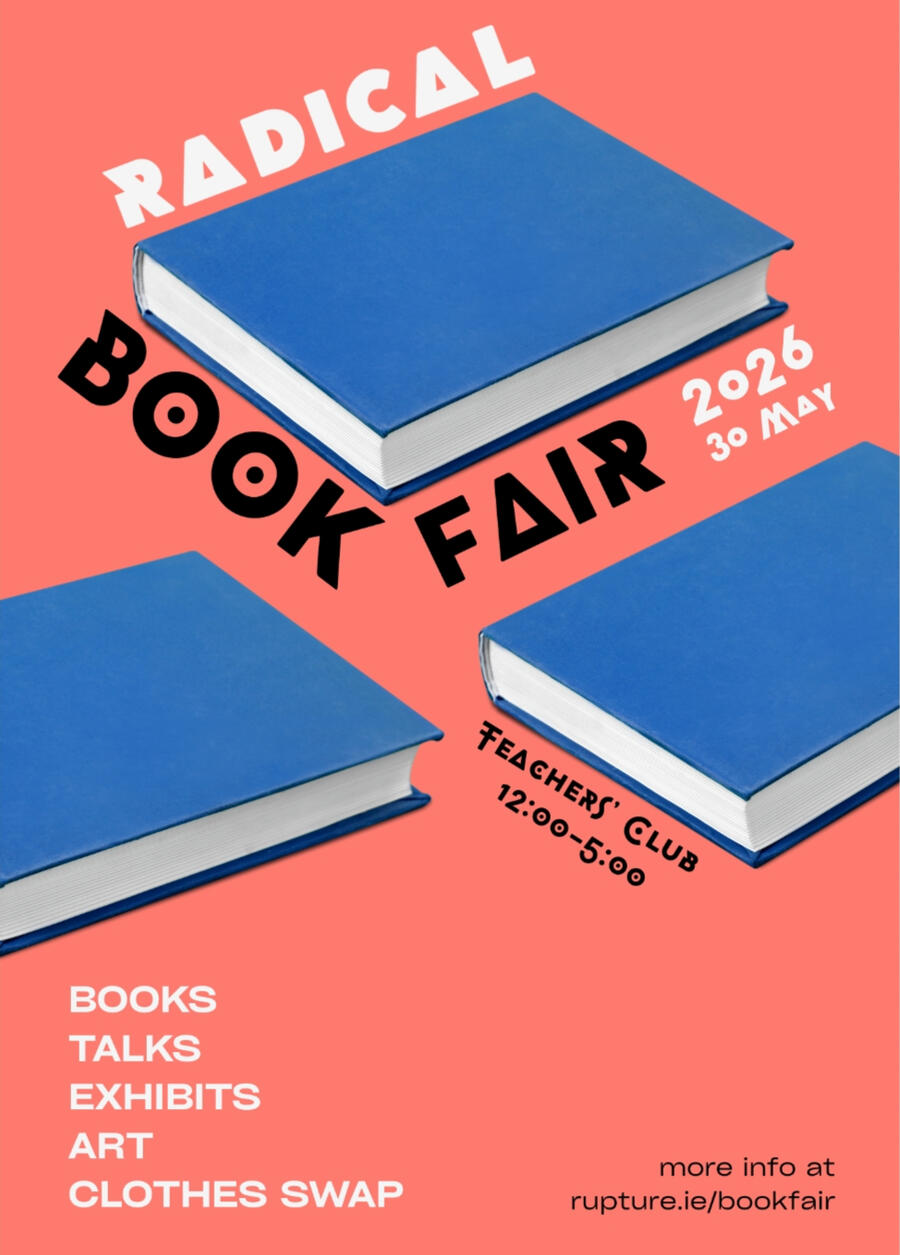Radical Book Fair 2026 Dublin